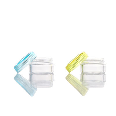 Kosmetisches Paket transparentes 30g Mini Plastic Jars With Lids