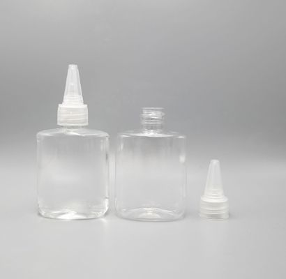 Kleine leere Pressungs-zugeführte Flasche des Haustier-50ML
