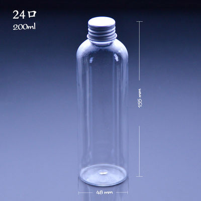 24mm Aluminiumkappe 200ml leerer Juice Bottles