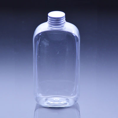 Verdickte Aluminiumkappe 400ml 28mm klarer Juice Bottles