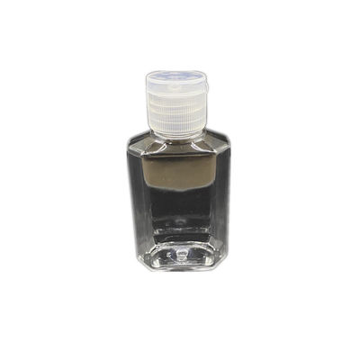 Transparente achteckige Flaschen-Kapazität 60ml Flip Cap